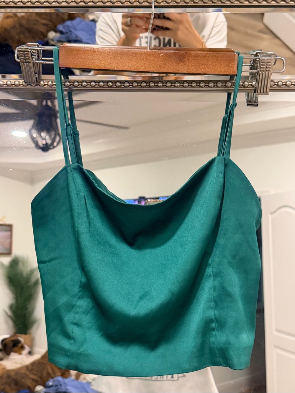 Sunday Best Green Crop Top